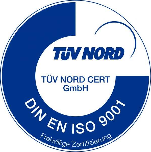 TÜV Nord ISO-Zertifiziert